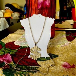 Dollar necklace